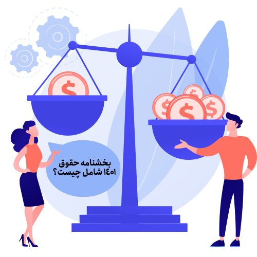 بخشنامه حقوق 1401